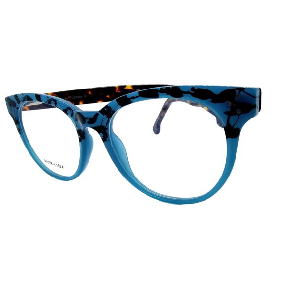 Armação Look Azul de acetato - Imagem 4